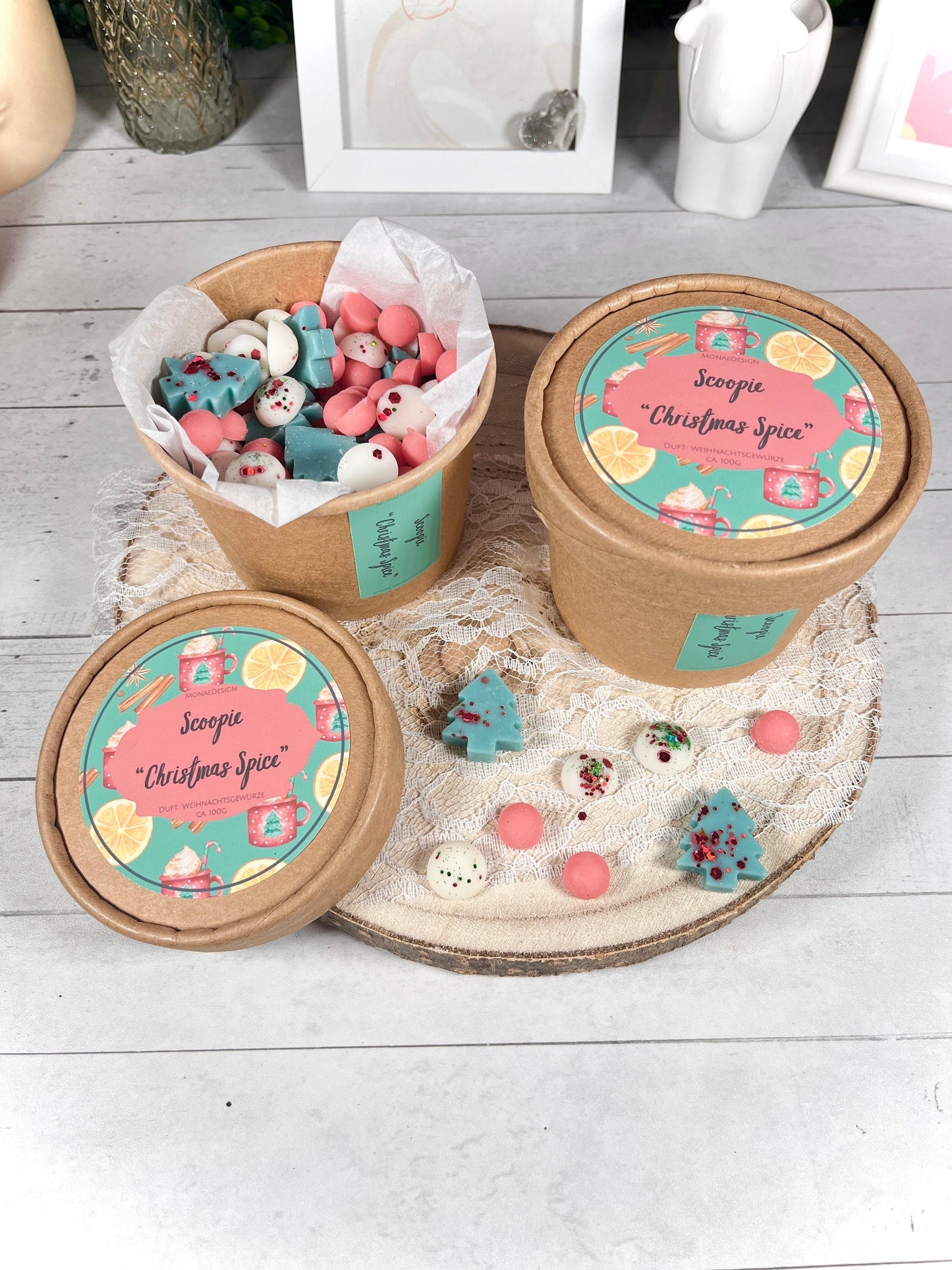 Scoopie Christmas Spice • Wachs Melt • Scoopie im Becher • Weihnachten