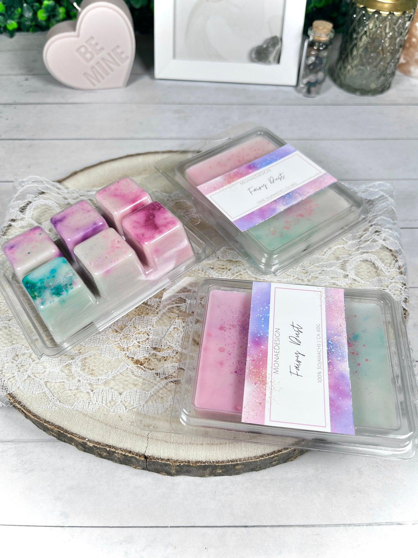Wachs Melt • Fairy Dust • 100% Sojawachs • blumiger, fruchtiger Duft