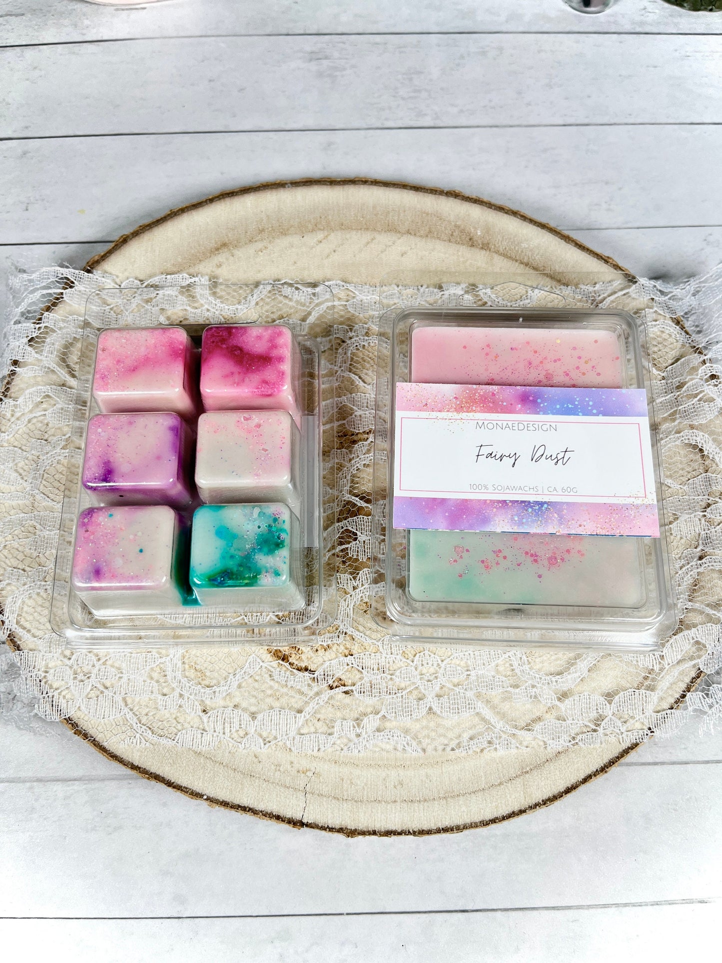 Wachs Melt • Fairy Dust • 100% Sojawachs • blumiger, fruchtiger Duft
