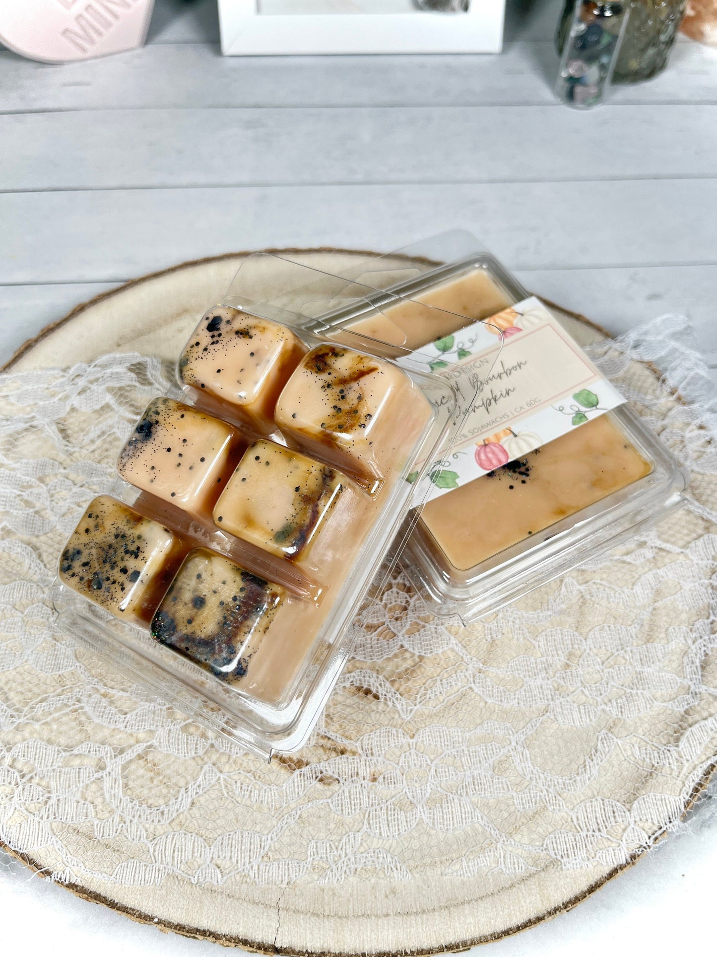 Wachs Melt • Spiced Bourbon Pumpkin • 100% Sojawachs • herbstlicher Duft