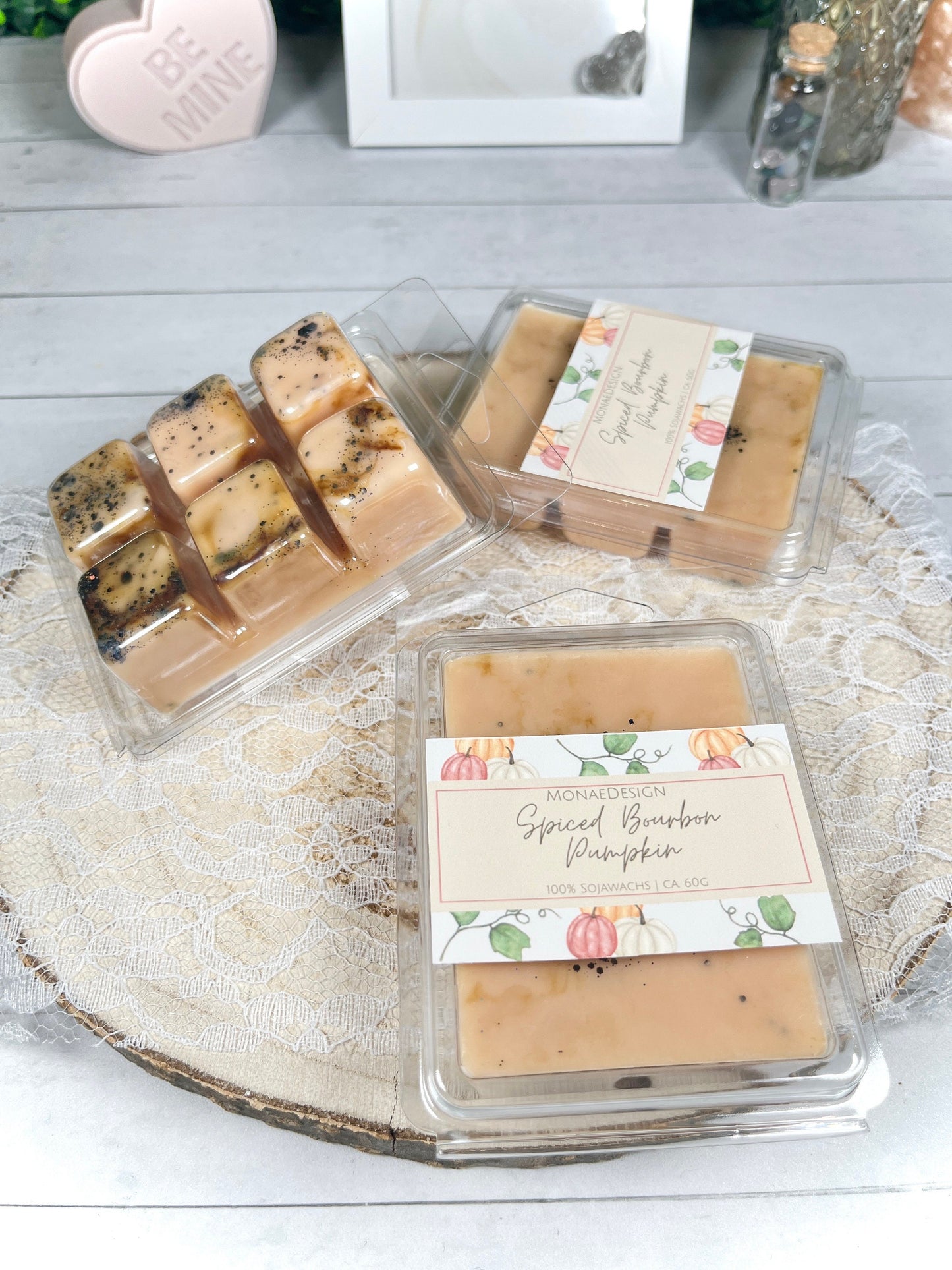 Wachs Melt • Spiced Bourbon Pumpkin • 100% Sojawachs • herbstlicher Duft