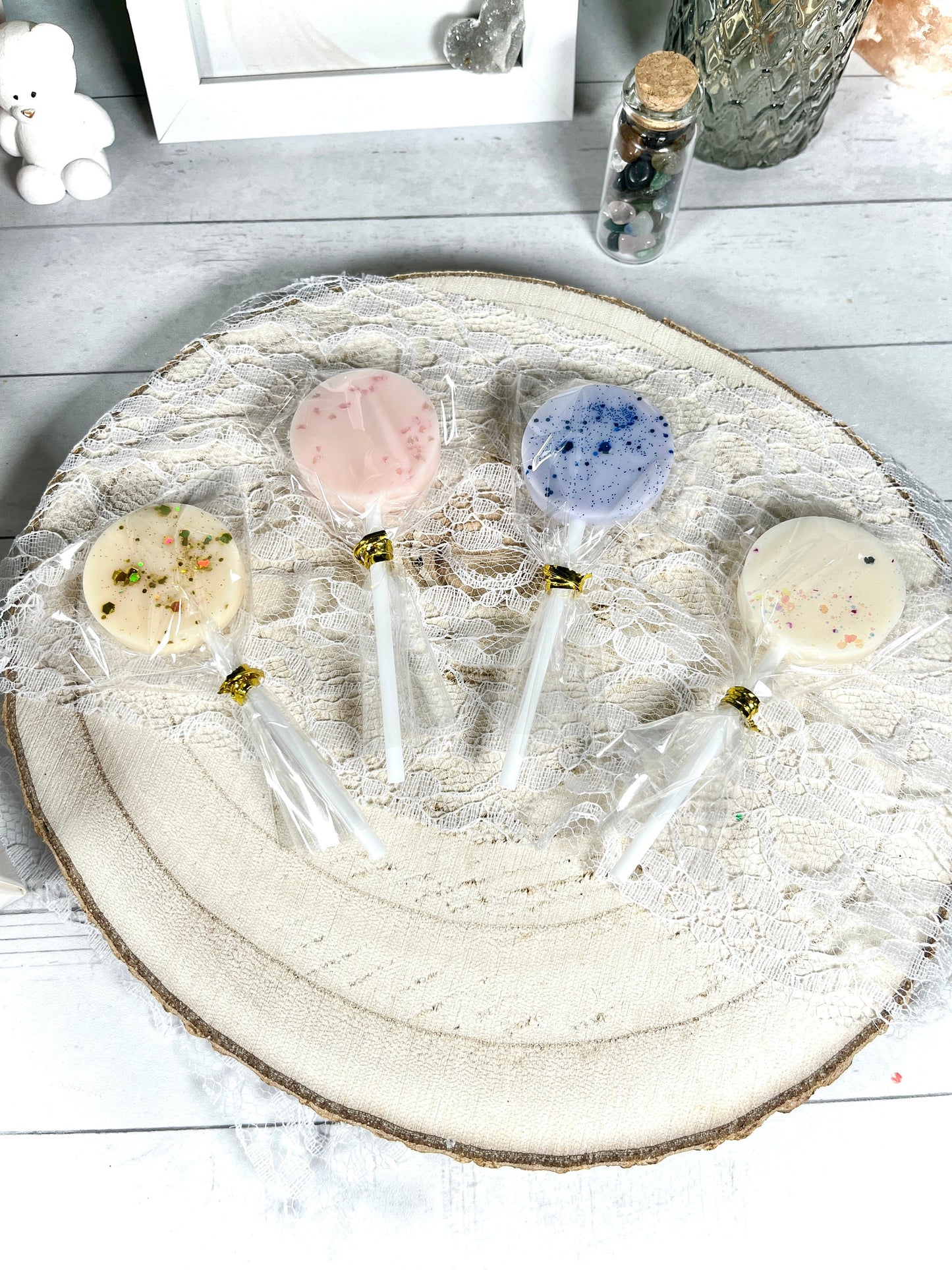 Wax Melts Lolli • Blumige Düfte • Frühling • 4 verschiedene Düfte