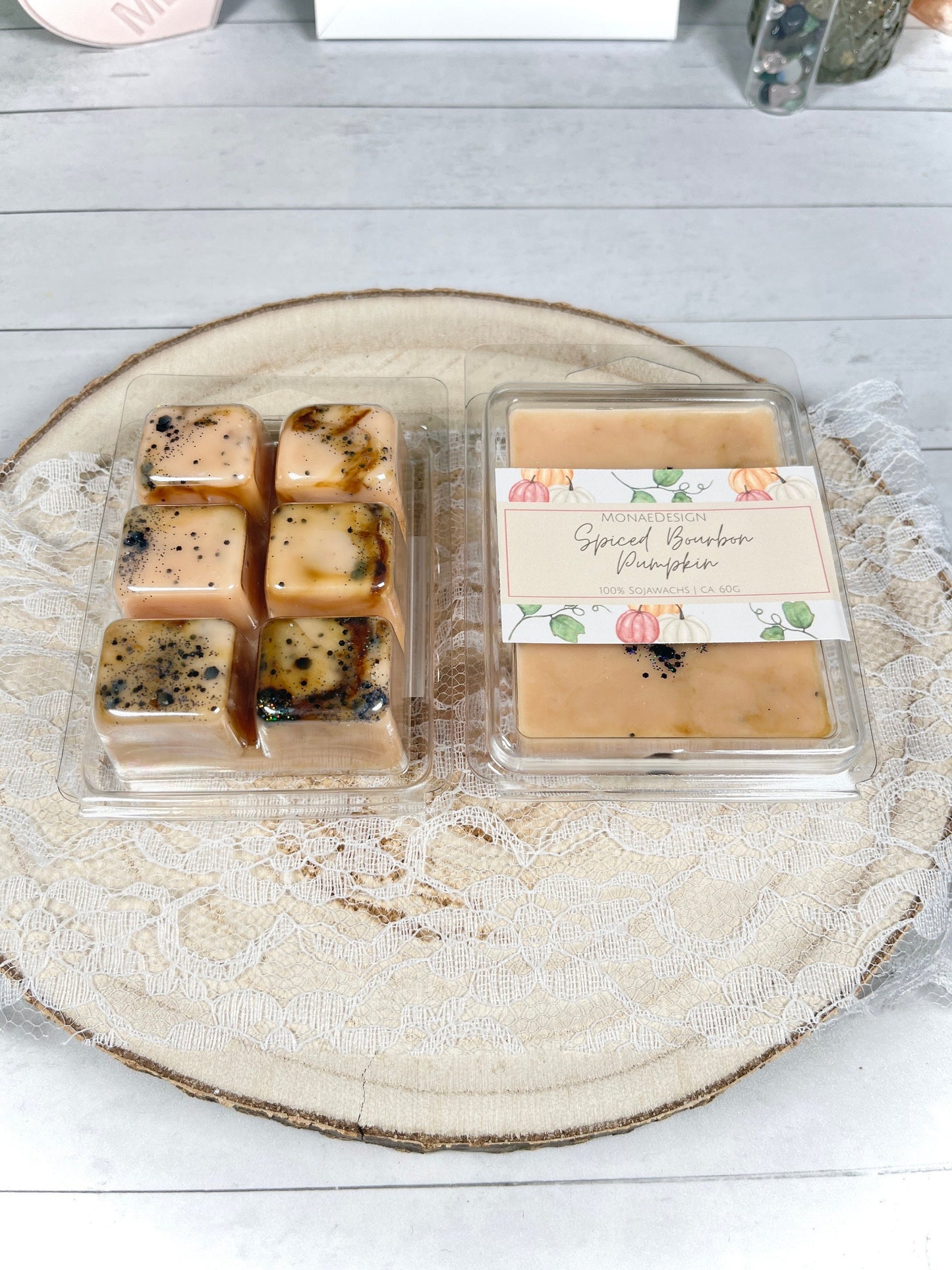 Wachs Melt • Spiced Bourbon Pumpkin • 100% Sojawachs • herbstlicher Duft