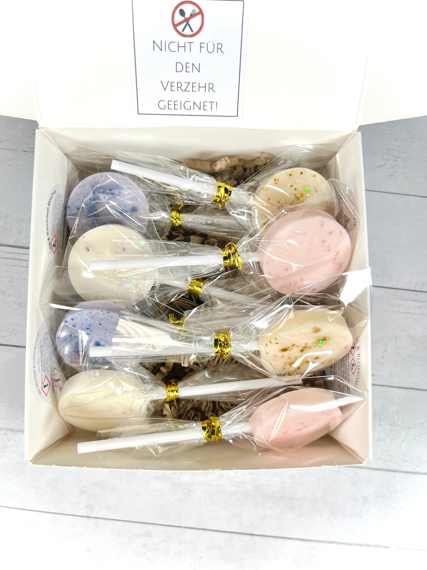 Wax Melts Lolli • Blumige Düfte • Frühling • 4 verschiedene Düfte