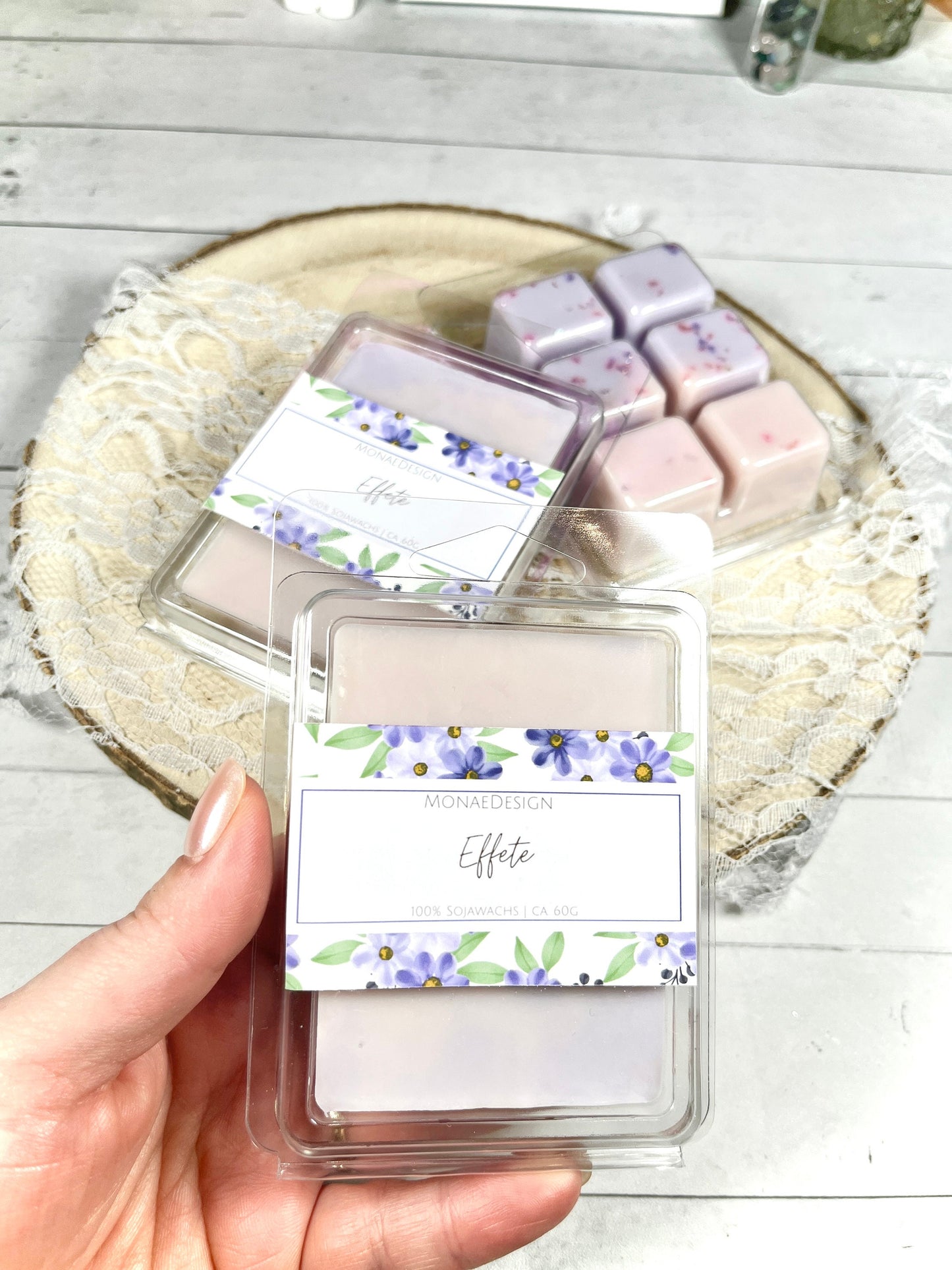 Wachs Melt • Effete • 100% Sojawachs • Blumen Paradise Duft