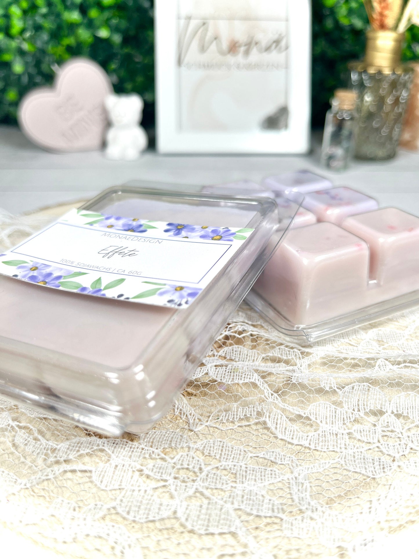 Wachs Melt • Effete • 100% Sojawachs • Blumen Paradise Duft