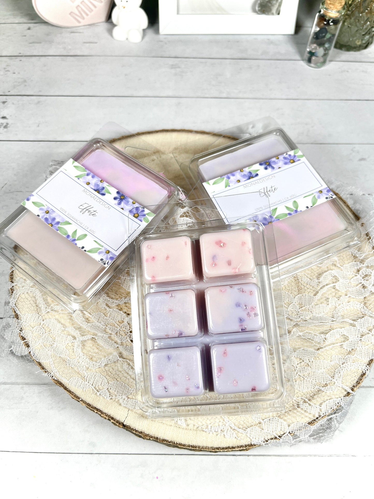 Wachs Melt • Effete • 100% Sojawachs • Blumen Paradise Duft