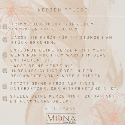 Duftkerze in Metalldose • Apfel & Zimt • Weihnachtsduft Duft • Sojawachskerze • Kerze als Geschenk