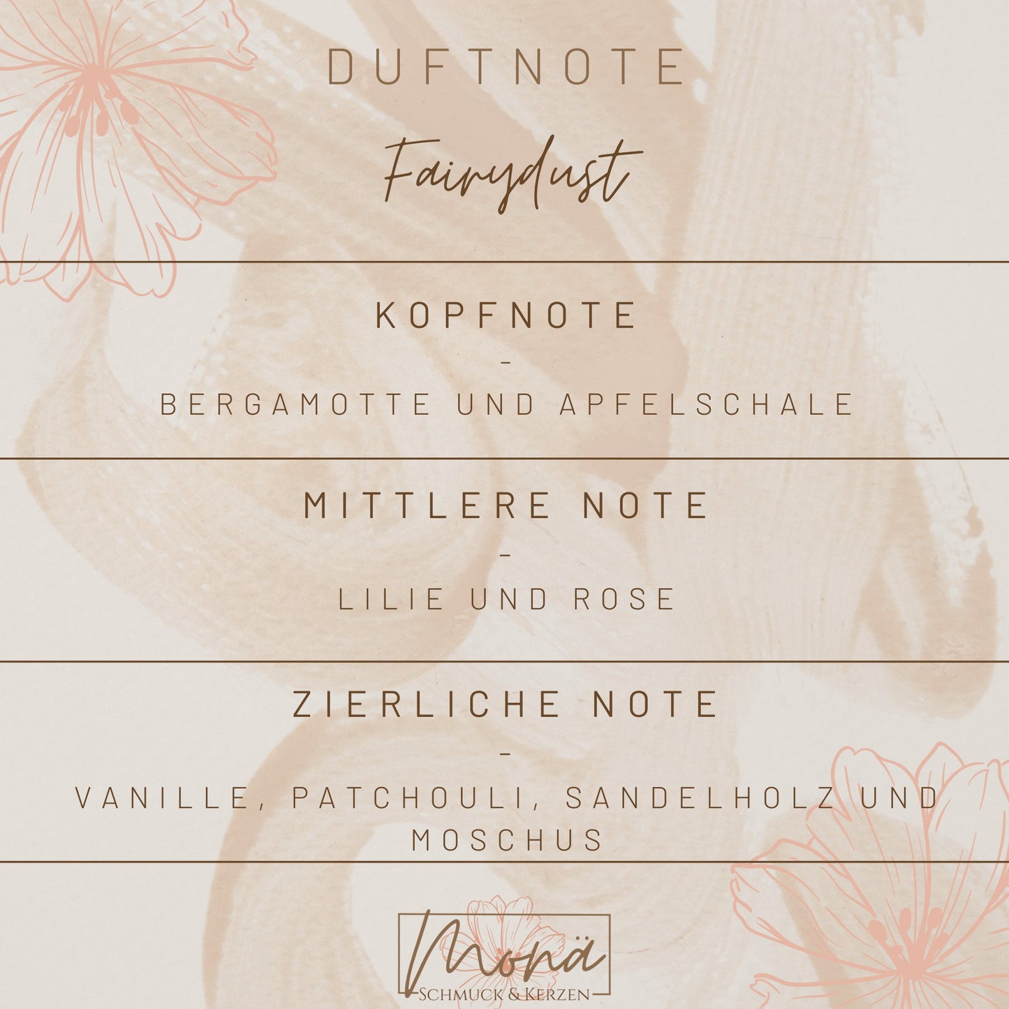 Wachs Melt • Fairy Dust • 100% Sojawachs • blumiger, fruchtiger Duft