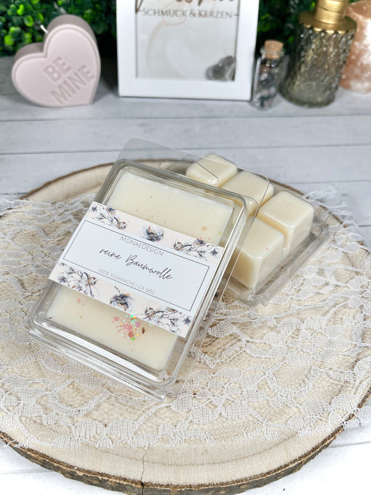 Wachs Melt • reine Baumwolle • 100% Sojawachs • frisch gewaschene Wäsche Duft