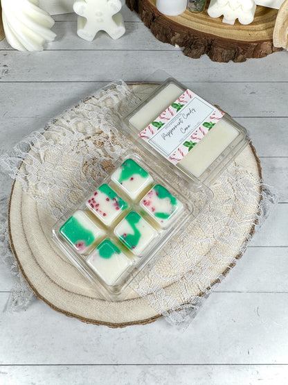 Wachs Melt • Peppermint Candy Cane • 100% Sojawachs • Süßer Duft