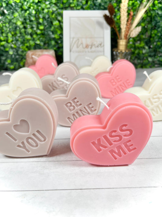 Standkerze Herz • Valentinstag • verschiedene Farben